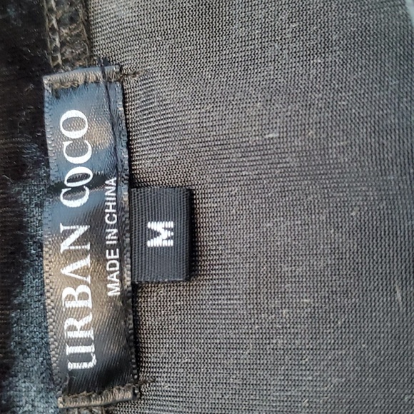 🦋Urban Coco Evergreen Velvety Soft Plush Long Sleeve Top - Picture 5 of 6